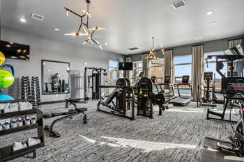 State-of-the-art fitness center